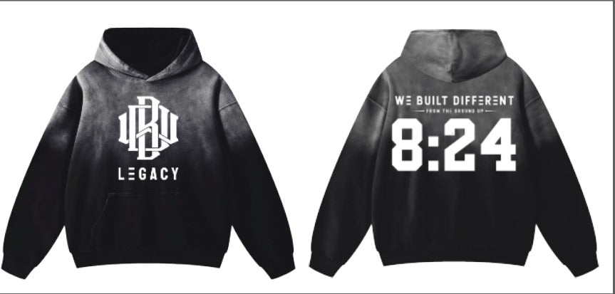 Limited edition "Hoodie"WE BUILT DIFFERENT LEGACY8:24